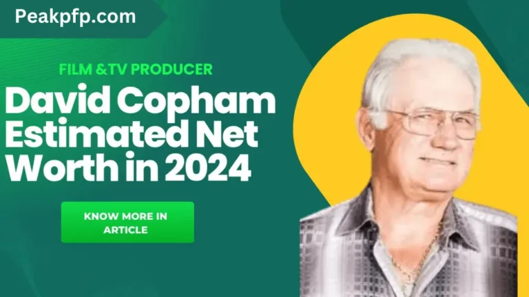 Dave Copham Net Worth